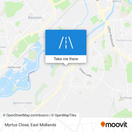Myrtus Close map