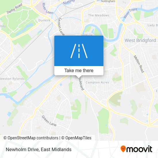 Newholm Drive map