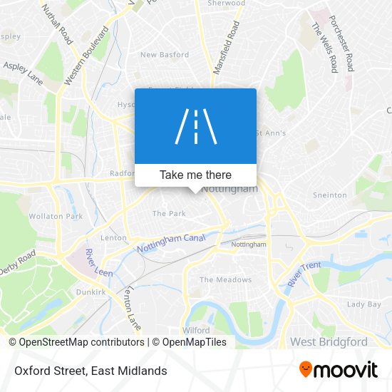 Oxford Street map