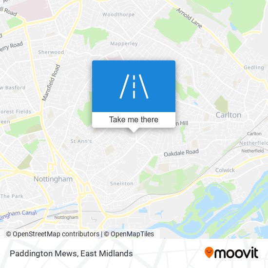 Paddington Mews map