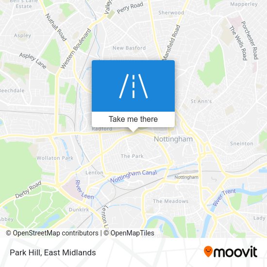 Park Hill map