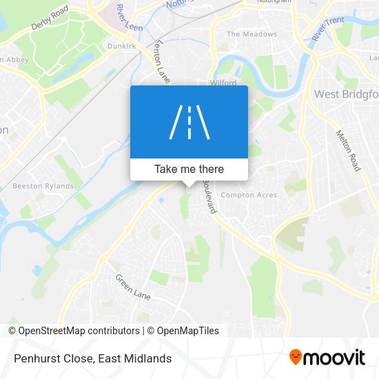 Penhurst Close map