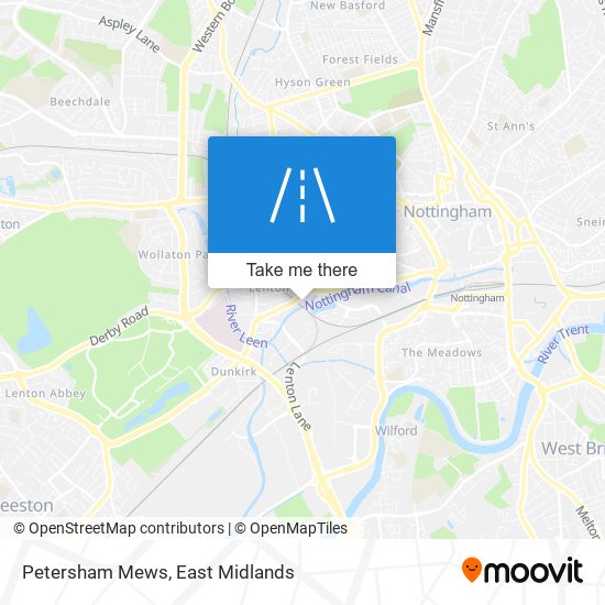 Petersham Mews map