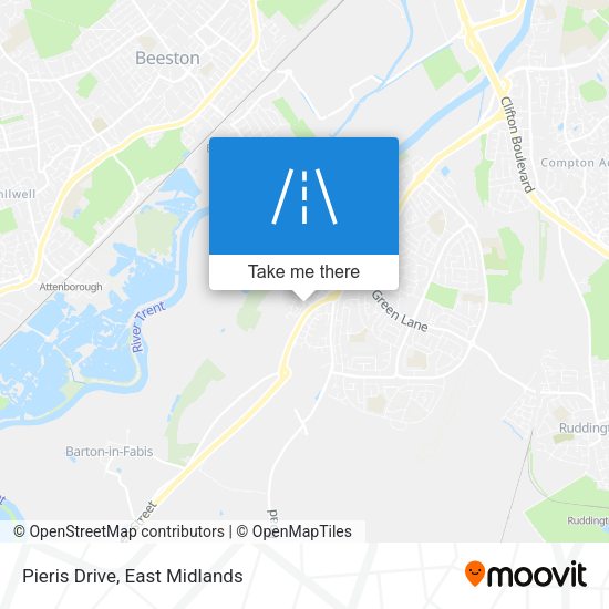 Pieris Drive map