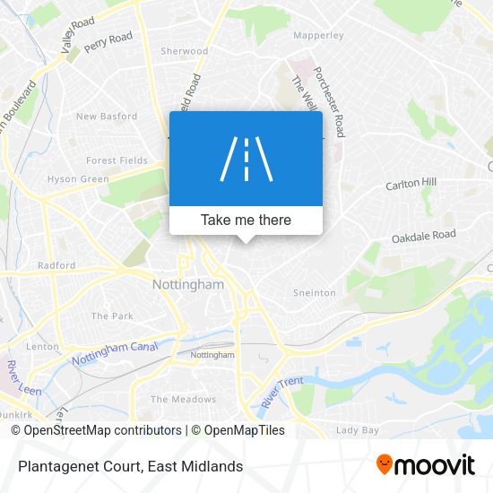 Plantagenet Court map