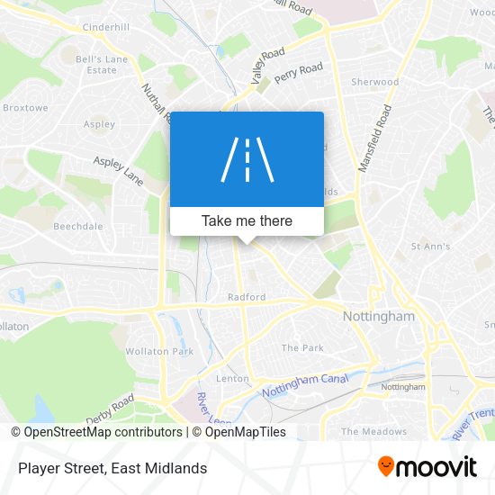 Player Street map