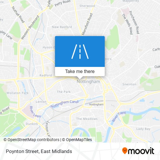 Poynton Street map