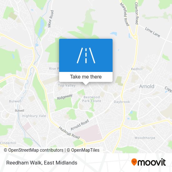 Reedham Walk map