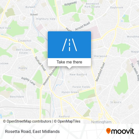 Rosetta Road map