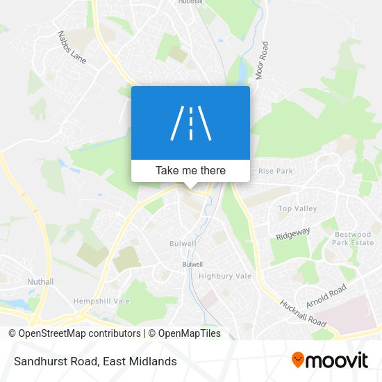 Sandhurst Road map
