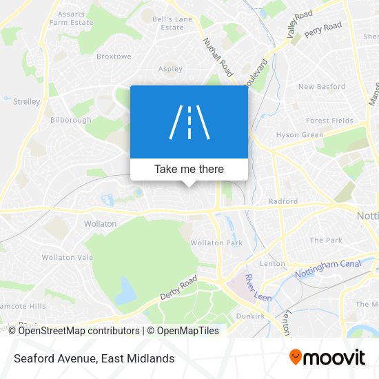 Seaford Avenue map