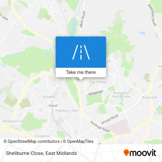 Shellburne Close map