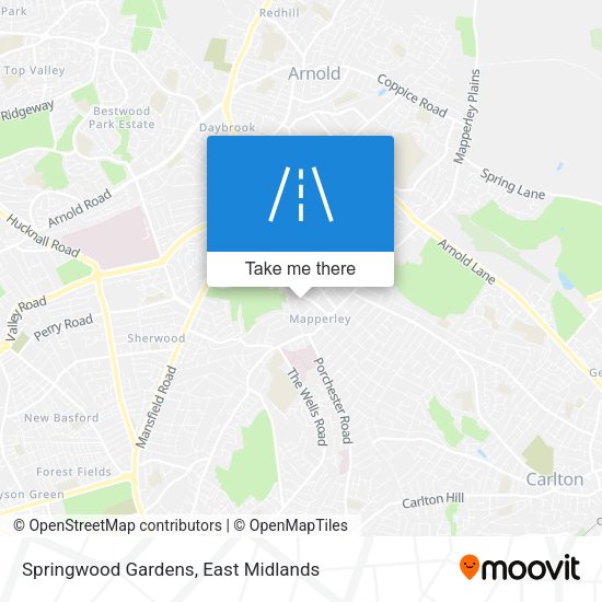 Springwood Gardens map
