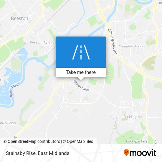 Stainsby Rise map