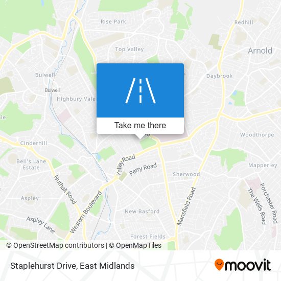 Staplehurst Drive map