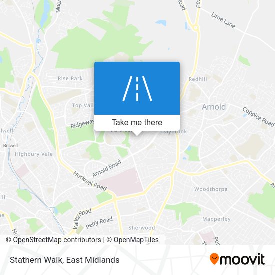 Stathern Walk map