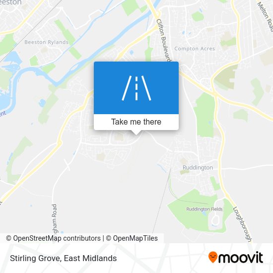 Stirling Grove map