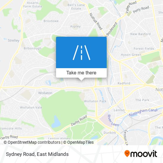 Sydney Road map