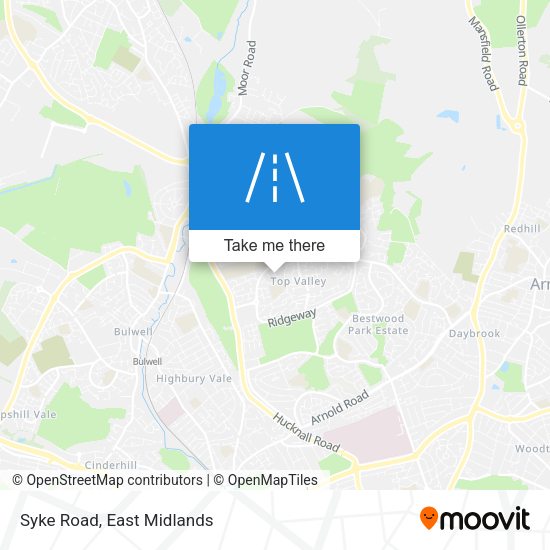 Syke Road map