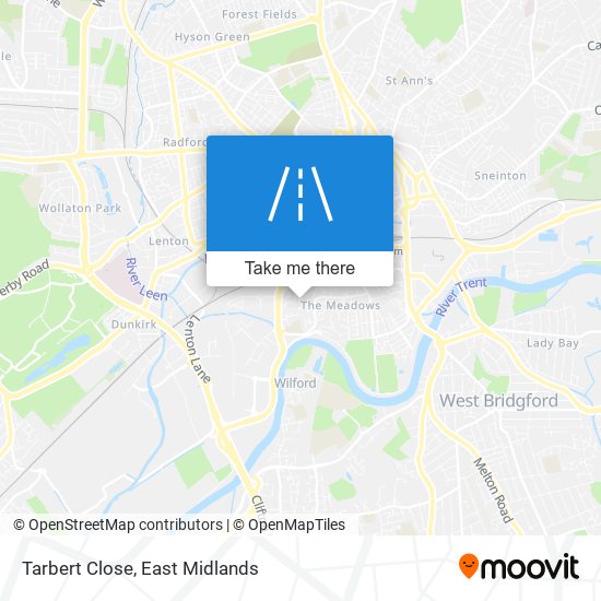 Tarbert Close map