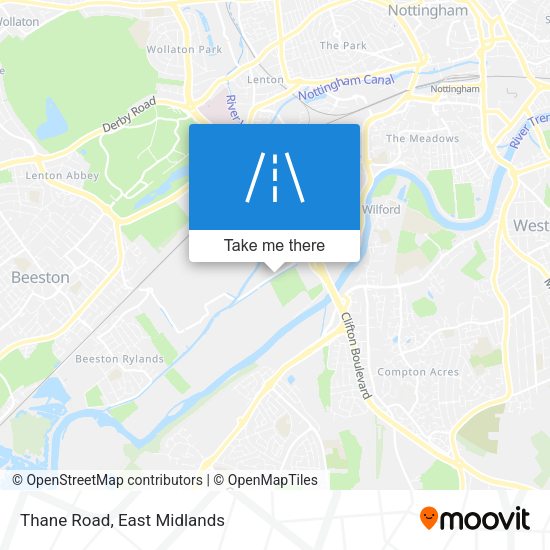 Thane Road map