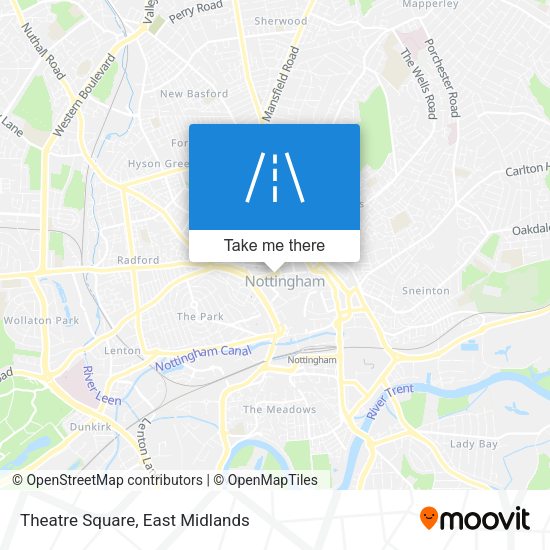 Theatre Square map