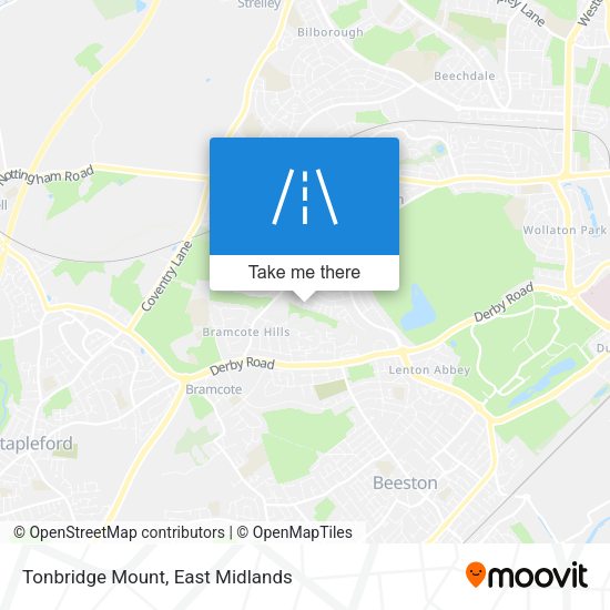 Tonbridge Mount map
