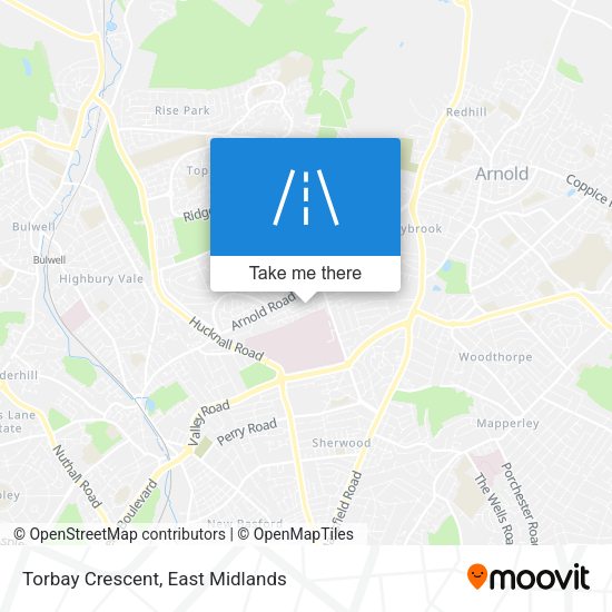 Torbay Crescent map