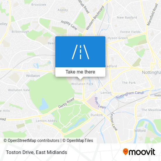 Toston Drive map