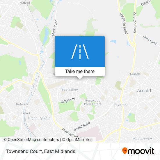 Townsend Court map