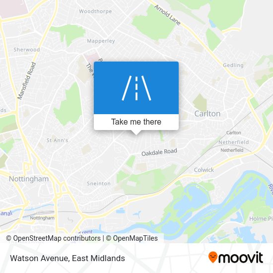 Watson Avenue map