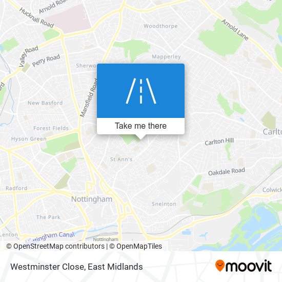 Westminster Close map
