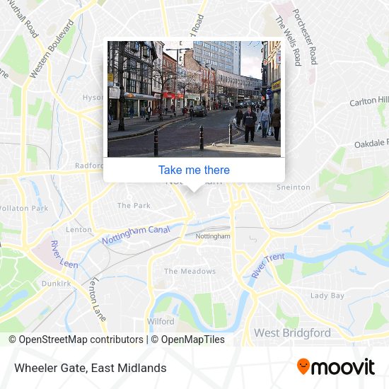 Wheeler Gate map