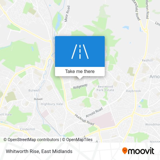 Whitworth Rise map