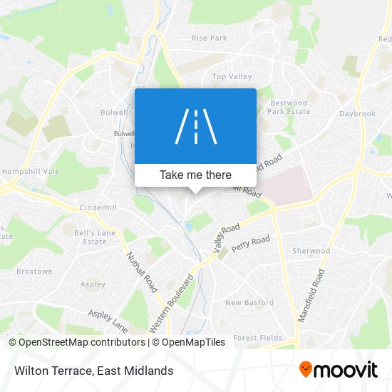 Wilton Terrace map