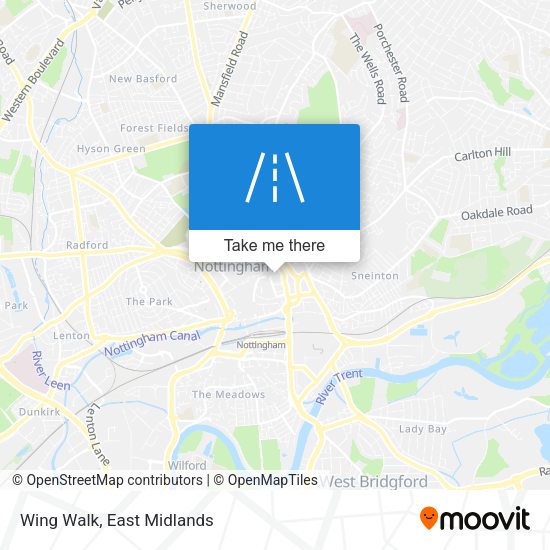 Wing Walk map
