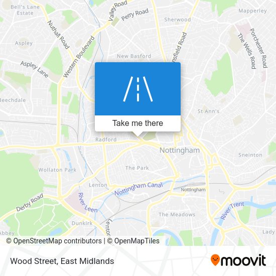 Wood Street map