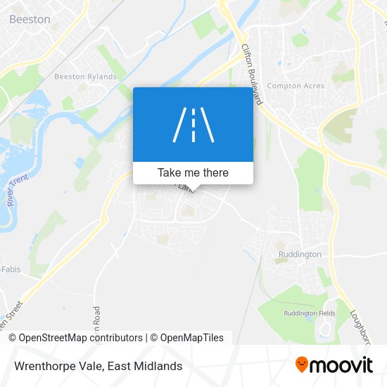 Wrenthorpe Vale map