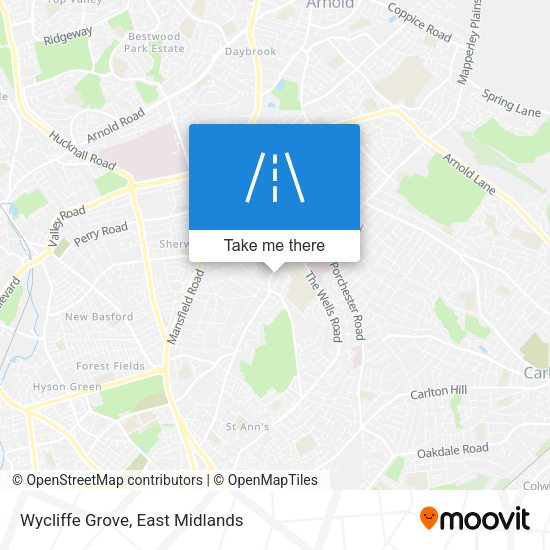 Wycliffe Grove map