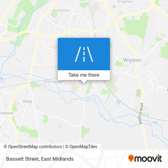 Bassett Street map