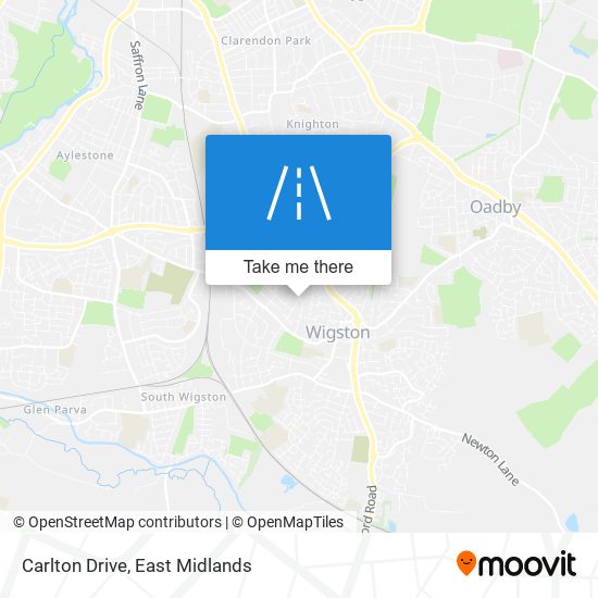 Carlton Drive map