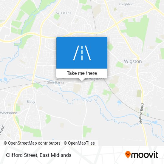 Clifford Street map