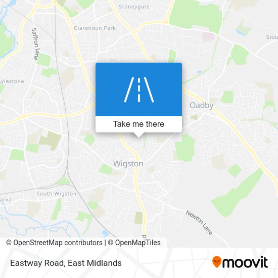 Eastway Road map