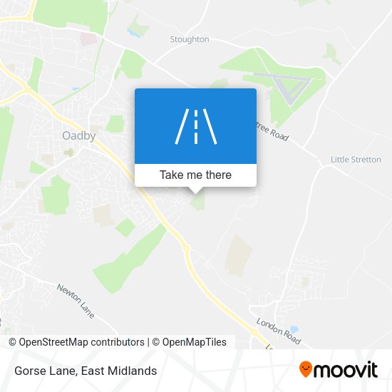 Gorse Lane map