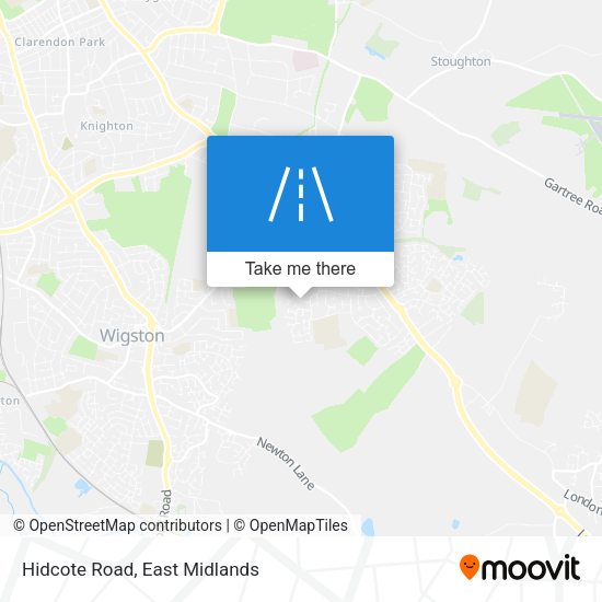 Hidcote Road map
