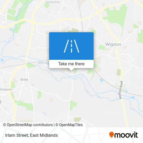 Irlam Street map