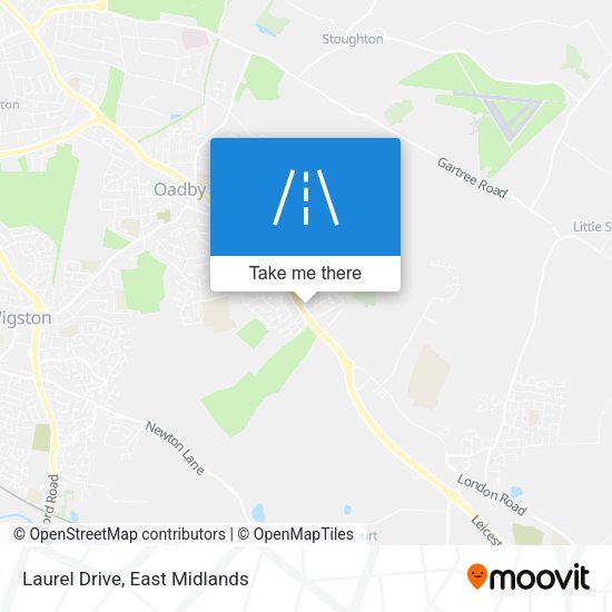 Laurel Drive map