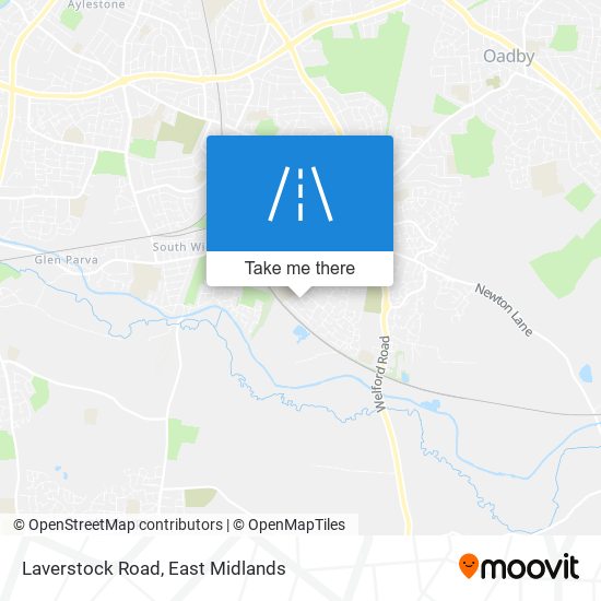 Laverstock Road map