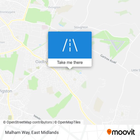 Malham Way map