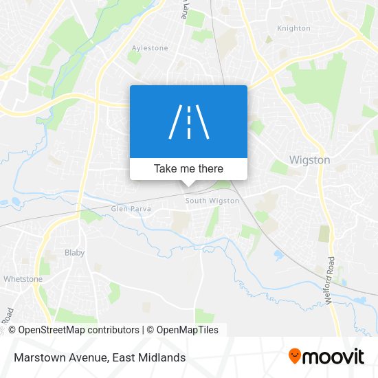 Marstown Avenue map